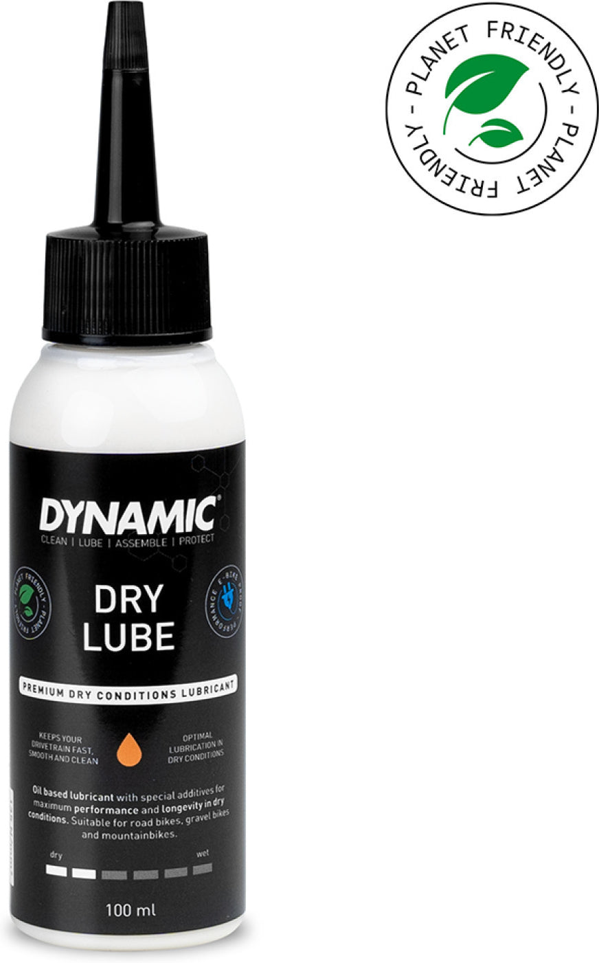 DYNAMIC BIKE CARE Dry Lube Premium Kettenöl - 100 ml
