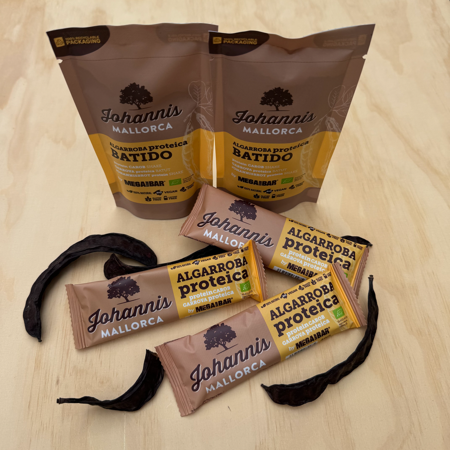 MegaRawBar Johannisbrot Carob Bundle