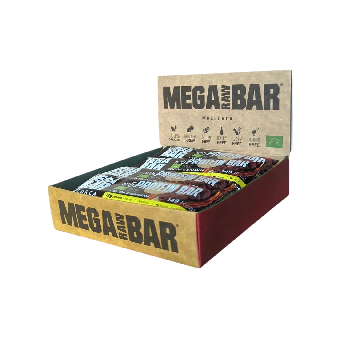 MegaRawBar MRB Nr5 Banane Kakao Box