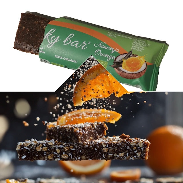 glutify Lucky Bar Orange Riegel Zutaten