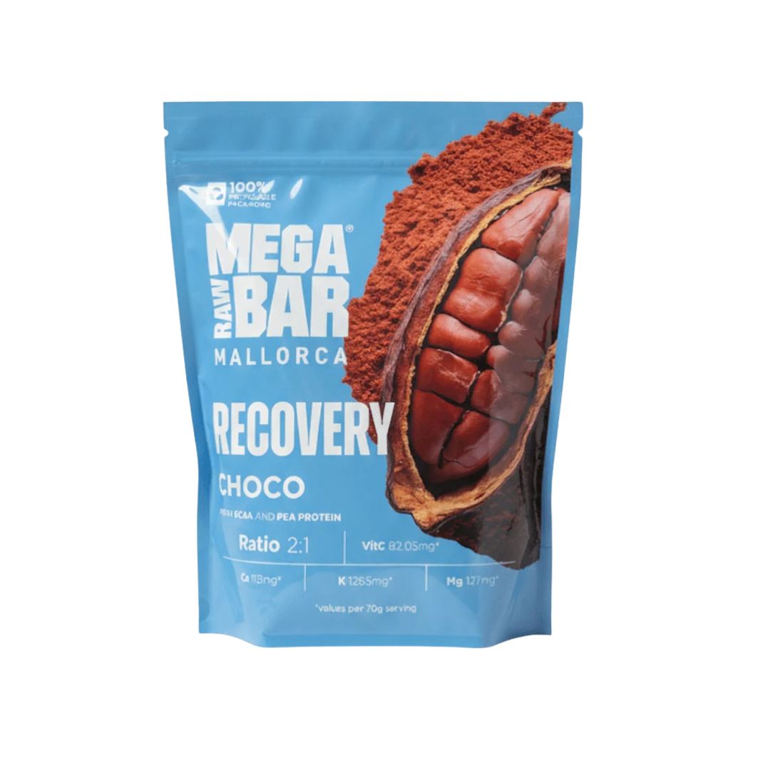 MegaRawBar Mega Recovery Shake 1050g Beutel Geschmack Schokolade Zutaten