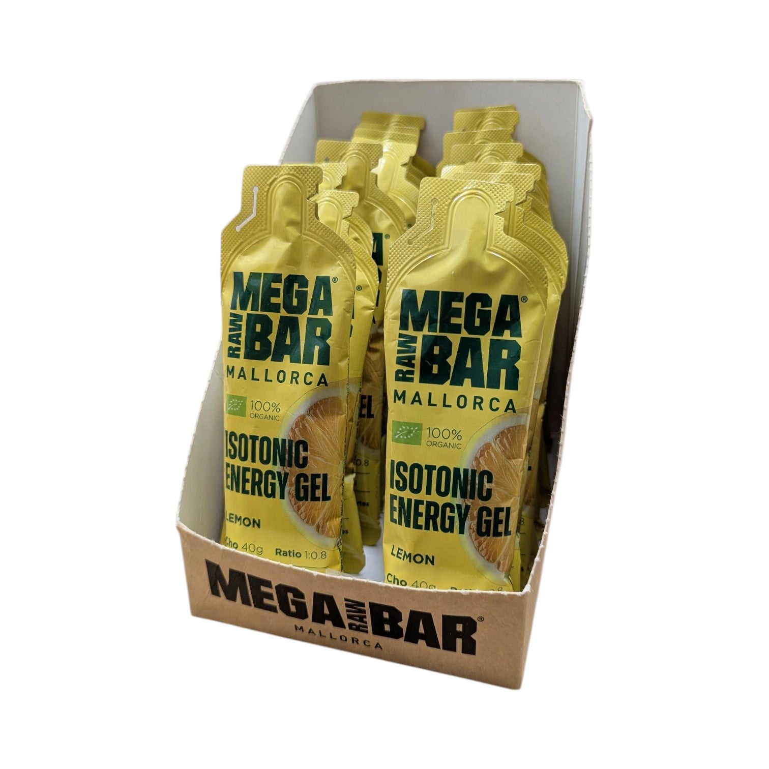 MegaRawBar Energiegel Zitrone Box