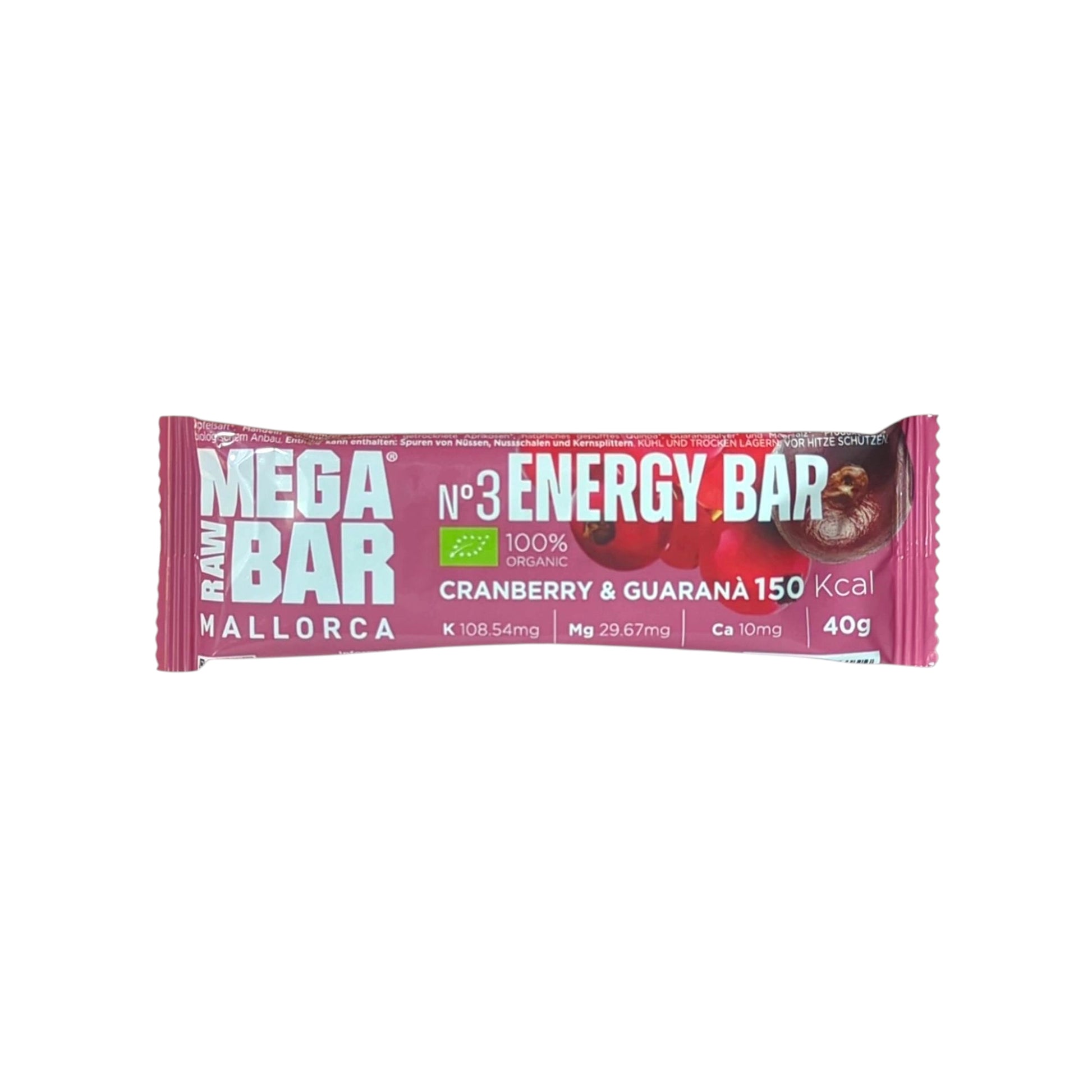 MegaRawBar MRB Nr3 Crannberry Guarana