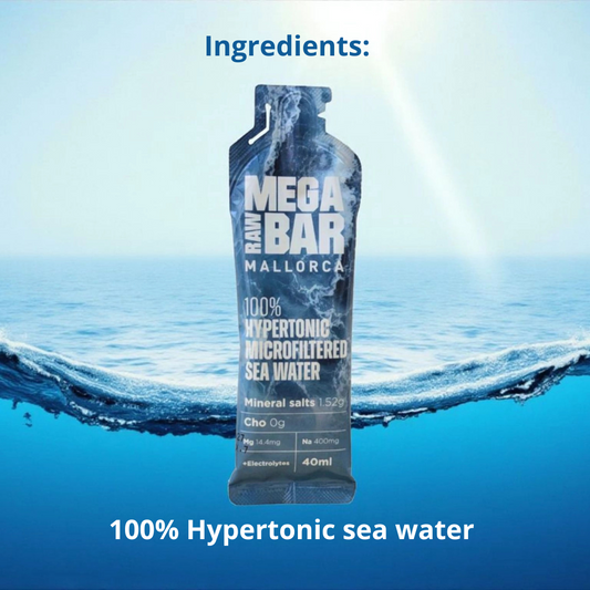 MegaRawBar Meerwasser Zutaten