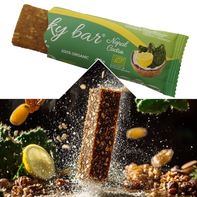 glutify Lucky Bar Nopal Feigenkaktus Riegel Zutaten